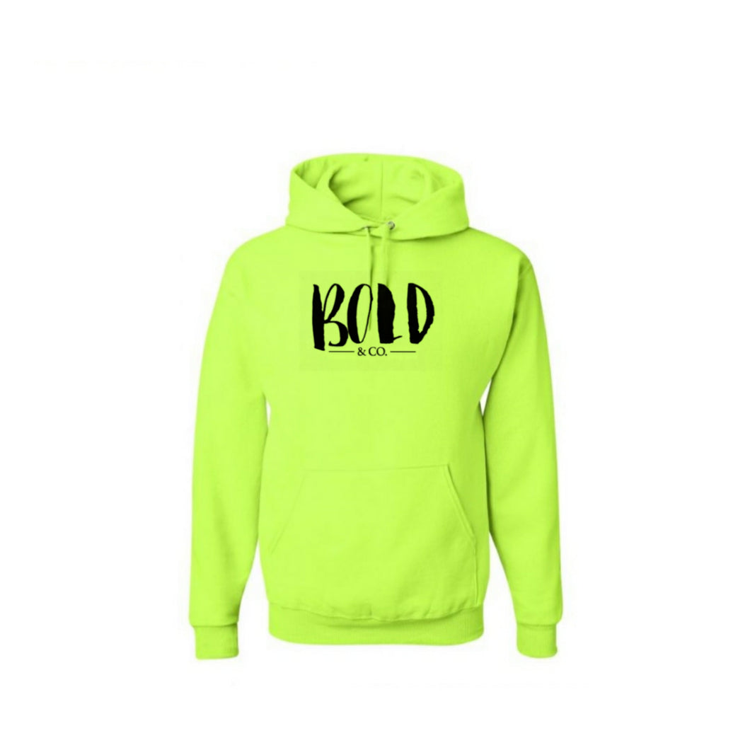 BOLD Classics Unisex Fluorescent Hoodie